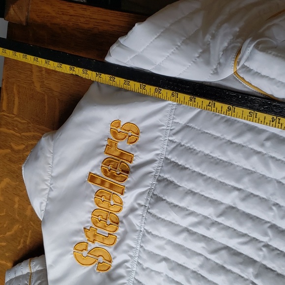 NFL Steelers white jacket - Picture 6 of 15